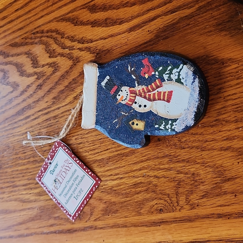 Wooden Christmas Ornament